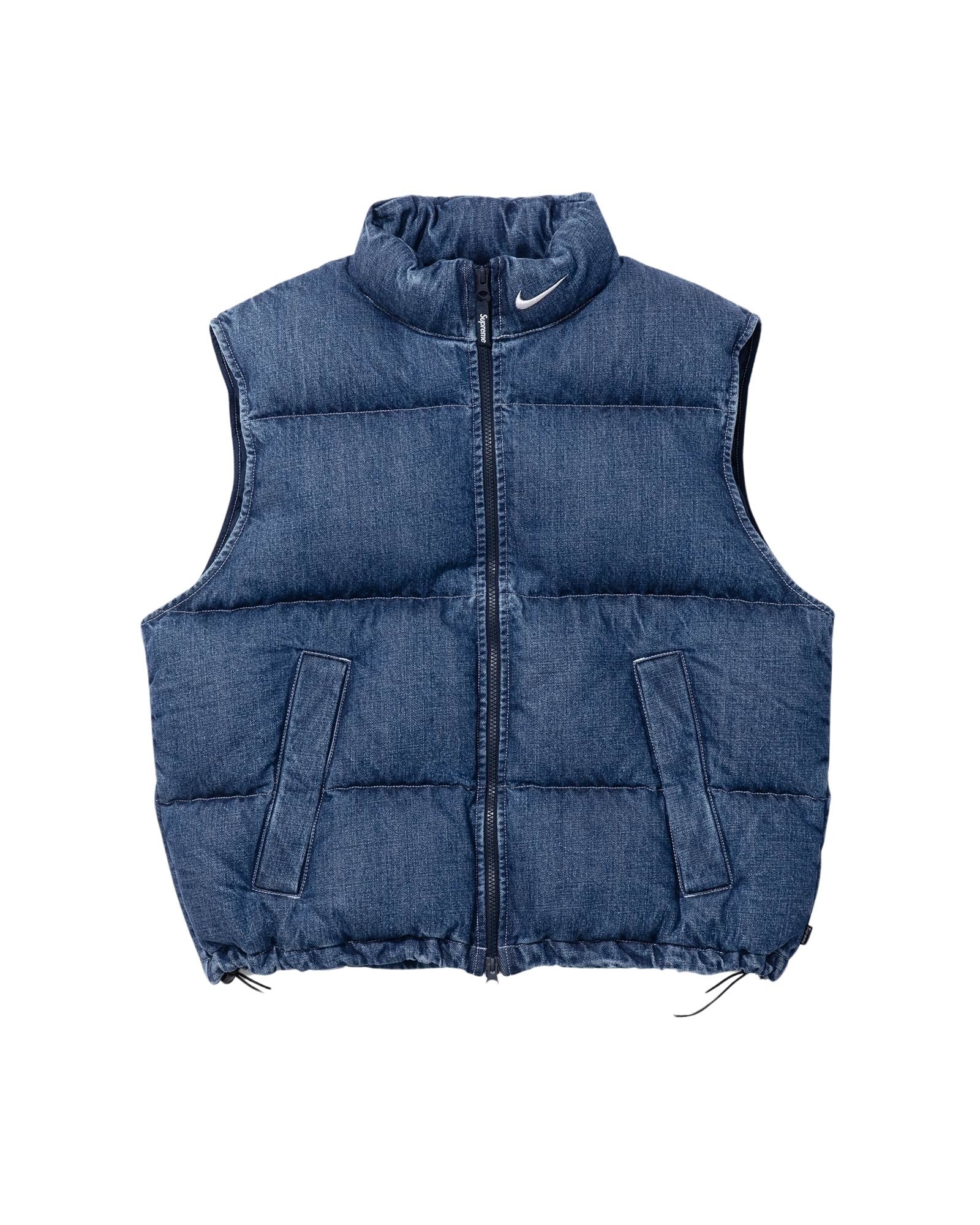 Supreme®/Nike® Denim Puffer Vest view 13